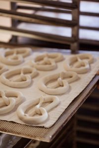 Backofen Brezel